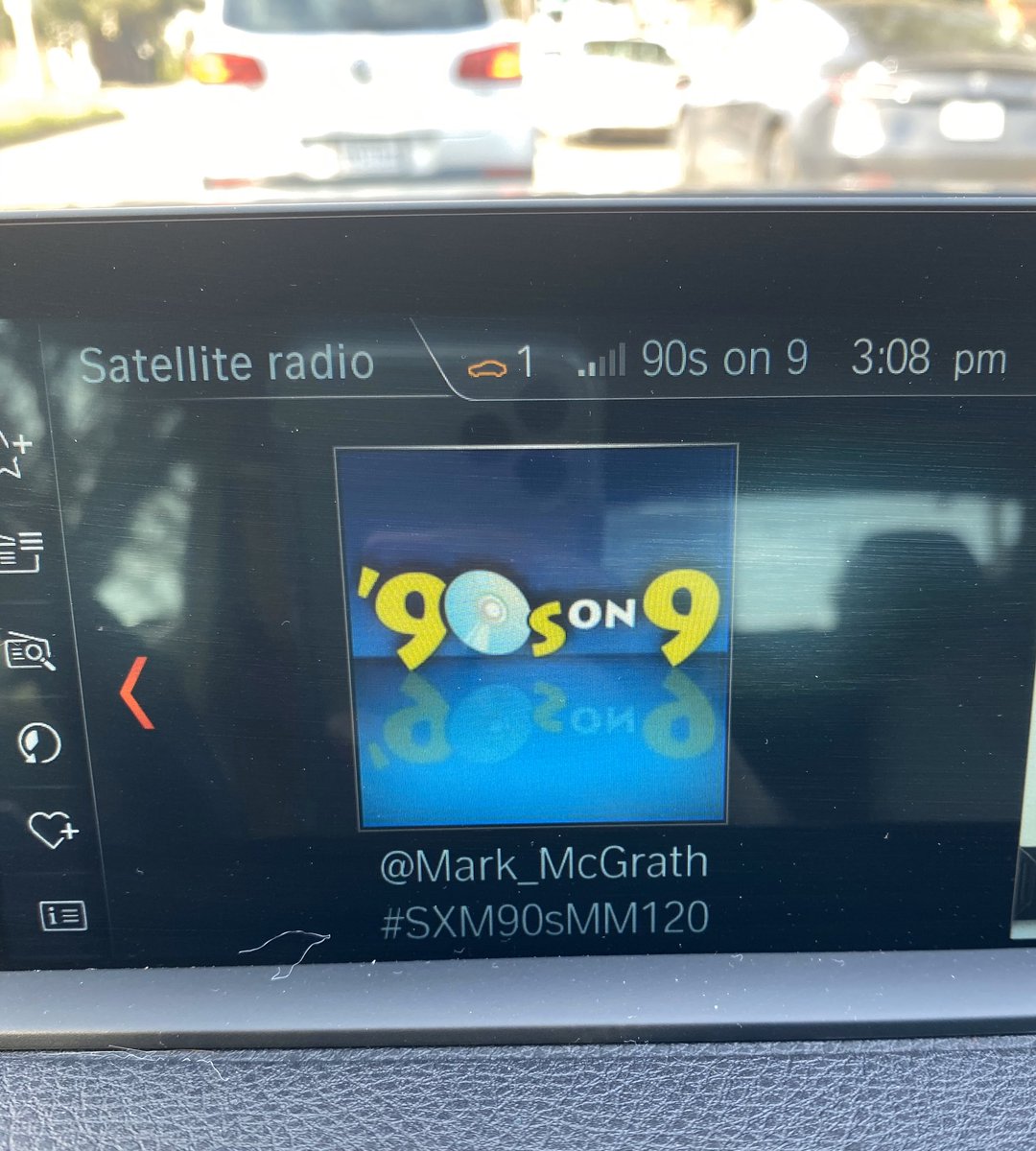heatherjtaylor's tweet photo. @mark_mcgrath thanks for the best 90s music @SIRIUSXM ❣️ https://t.co/1yrjuJlsml