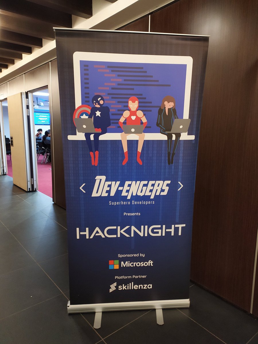 geekysrm's tweet photo. #WeAreDevengers #HackonAzure #Skillenza #Devengers https://t.co/yxCiNbglfg