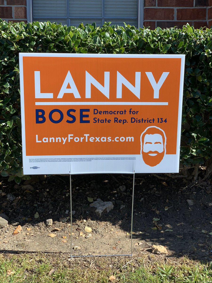 Lanny Bose for Texas HD 134 tweet media