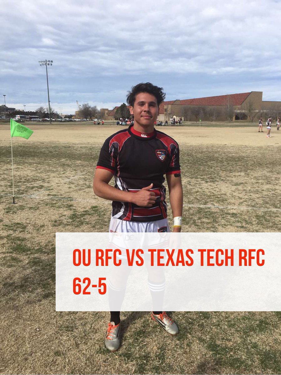 5-0 in the Red River Rugby Collegiate Conference!

Massive 62-5 win against Texas Tech Men's Rugby!

MOTM Cullen Gordon (Lock) with a hat trick today and Shane Lindsay (Fullback) with a stellar first half scoring two tries and  assist   Congrats!