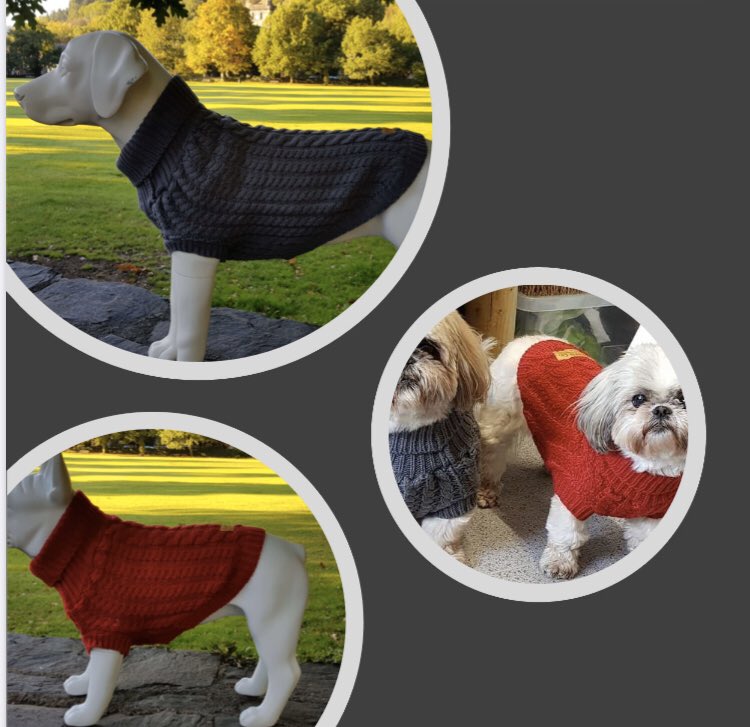 WagytailHarness's tweet photo. New chunky knit jumpers in stock 🥰 there are lovely! They are not yet listed on the website but you can message me to order ❤️ https://t.co/8j6LAFkTtx