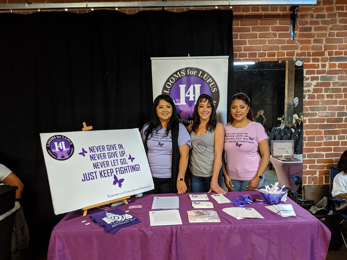 cvonraesfeld's tweet photo. Join us today from 1-4 at #TheLupusProject. Come say hi and find your tribe. We are in this together! @LupusMore @Looms4Lupus @HowseFoundation @LupusLA #BuildingCommunity https://t.co/WDdJt58sjZ