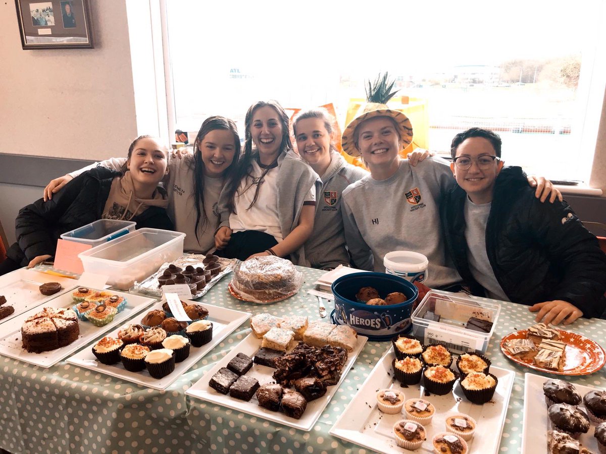 myers8624's tweet photo. Successful cake sale to fundraise for Euros, of course everyone was tentative to eat something made by someone who doesn’t eat flavour. I did remind people that I can follow instructions, including recipes. I think I was actually ⭐️ baker https://t.co/Y56OEU2L0t