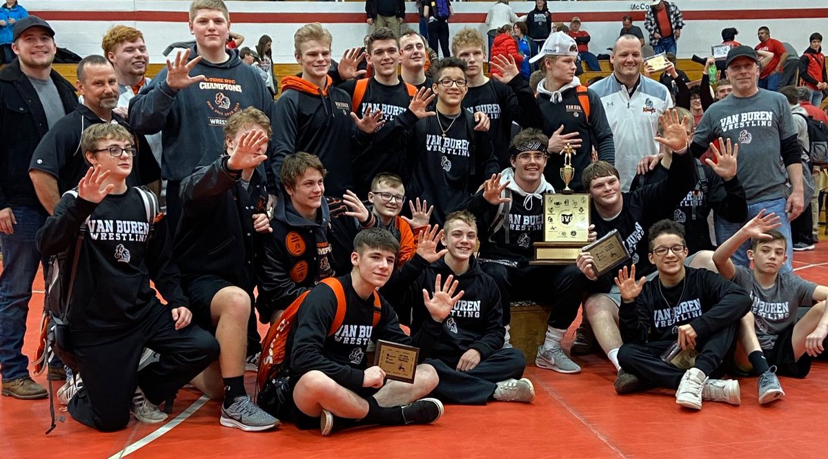 VB_Wrestling's tweet photo. BVC Championships Update!
Your Black Knights take home the championship for the 5th straight year!
Blaze - 3rd
Matthew - 3rd
Mateo - 1st
Andres - 3rd
Aiden - 3rd
Nate - 2nd
Dino - 1st
Grant - 2nd
AJ - 2nd
Cade - 1st
Eli - 4th
Blake - 3rd
Jayce - 2nd
Kaleb - 1st https://t.co/hXUScT7wl5