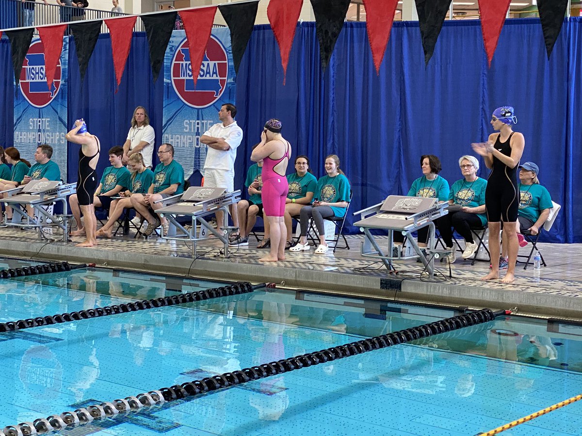 Emma Clark finishes 13th in the 200 IM with a best time of 2:14.95! #class2finals