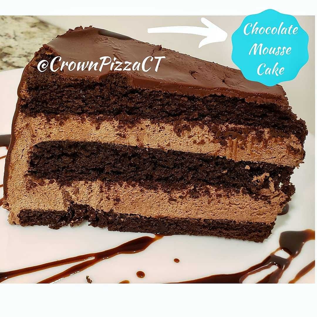 ctCrownPizza's tweet photo. Is one slice of Chocolate Mousse Cake enough?🤔😋🍰🍫

#dessertfirst #CrownPizzaCT 
#dessert #chocolatemousse 
#brownies #cookies #cake #chocolatemoussecake #tasty #chocolate #moussecake #nomnom #delicious #baking #food #203local #SugarRush #foodie #foodlover #cteats #ctbites https://t.co/ZgUyEx4qSP