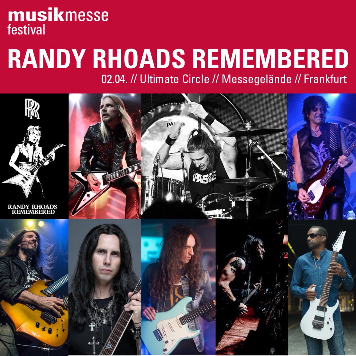 Happy to announce that I’ll be returning to <a href="/musikmesse/">Musikmesse</a> Frankfurt this year to perform at the Randy Rhoads Remembered debut European show alongside other amazing players! I’ll also be doing a guitar clinic the same weekend. See you in April!