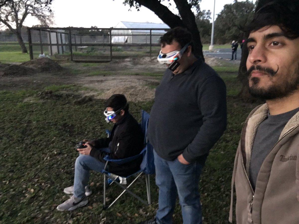 UTSADroneRacing's tweet photo. Prepping for competition #cdra2020 #Nationals #Drones #UTSA https://t.co/sWxqnICcim