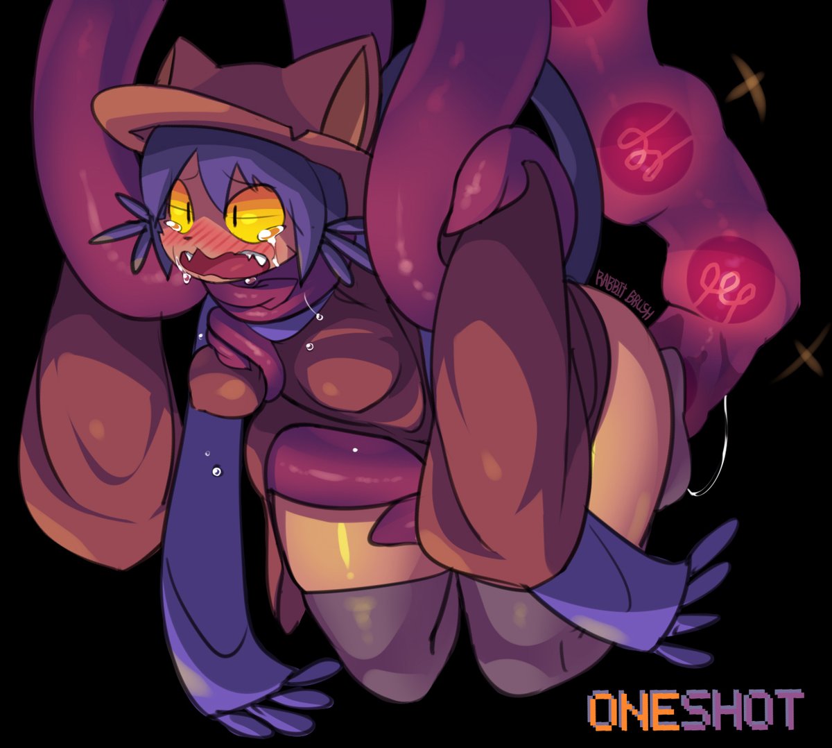 Oneshot) Niko 3 fast drawing Sad Niko .. 