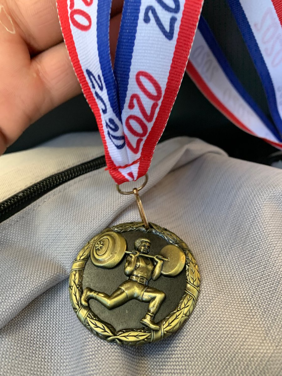 Fascinatable's tweet photo. First Place Regionals. 220 weight class. Headed to north half! 💪🏾 https://t.co/KWrWtbXHIp