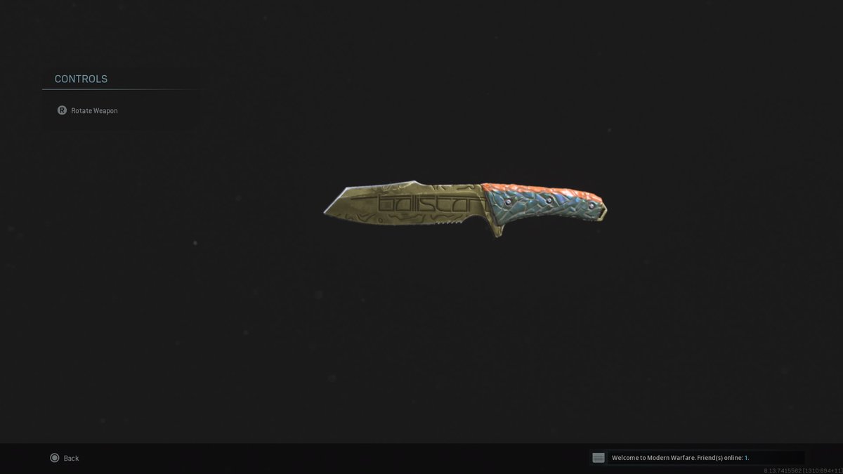 Gold Gun #35 #modernwarfare #CombatKnife #grind #melee #done