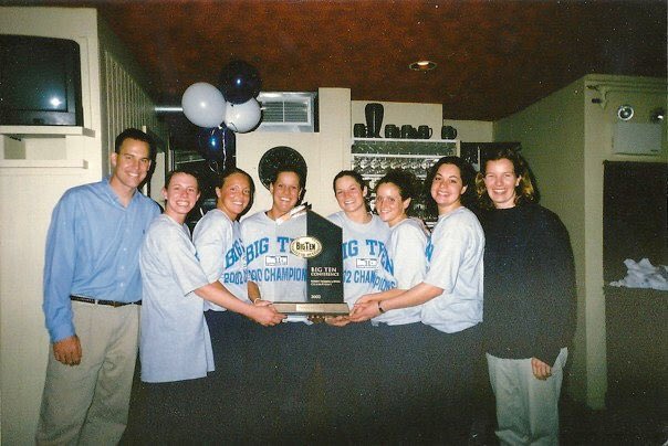 On This Day in Sports History in 2002, <a href="/PennStateSWIM/">Penn State Swimming & Diving</a>⁩ won their 1st Big Ten Swimming Championship! Way to go, Lady Lions! #WeAre
