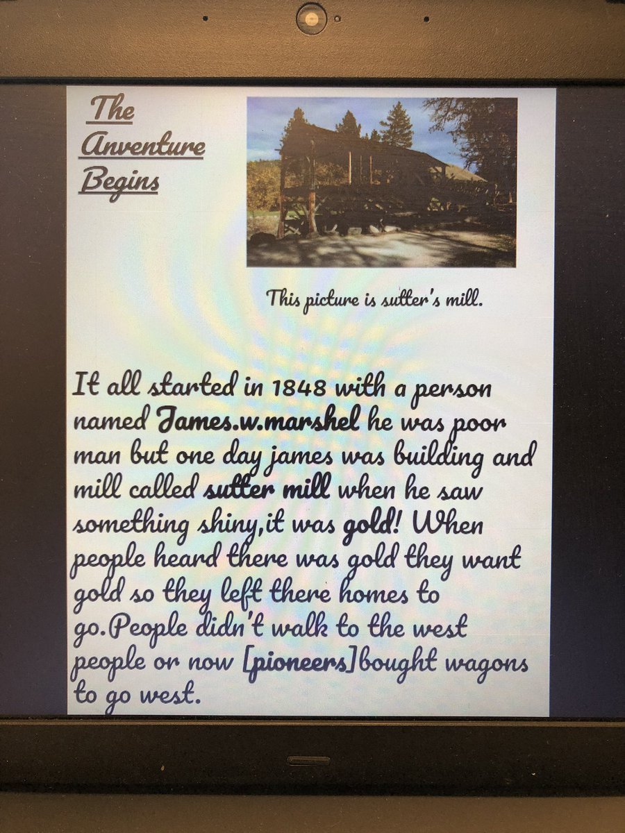 Exploring5thGr's tweet photo. This week we escaped a volcano with our knowledge of Earth’s spheres, and published our research papers, complete with text features! #bvpride #d109pride #exploring5thgr https://t.co/UfRsz2jze1