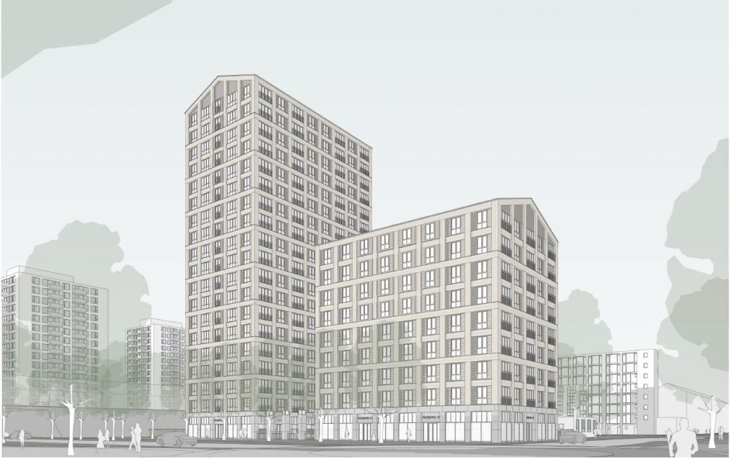 FWoerden's tweet photo. Weer 213 appartementen erbij op de Postjesweg langs de A10 @NieuwWest @MaarsenGroep_nl @AmsterdamWoont #geurtz&schulze https://t.co/fRkxsk6doS