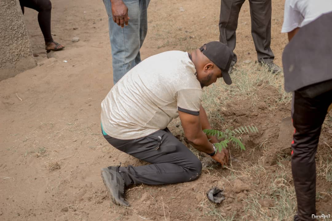 TheGreenRepu's tweet photo. Happy birthday in advance!! Lets plant more trees in your honour. This was a tree planted for you on vals day when we blessed the world with trees as a sign of love for nature. https://t.co/LPN4spxdtN
