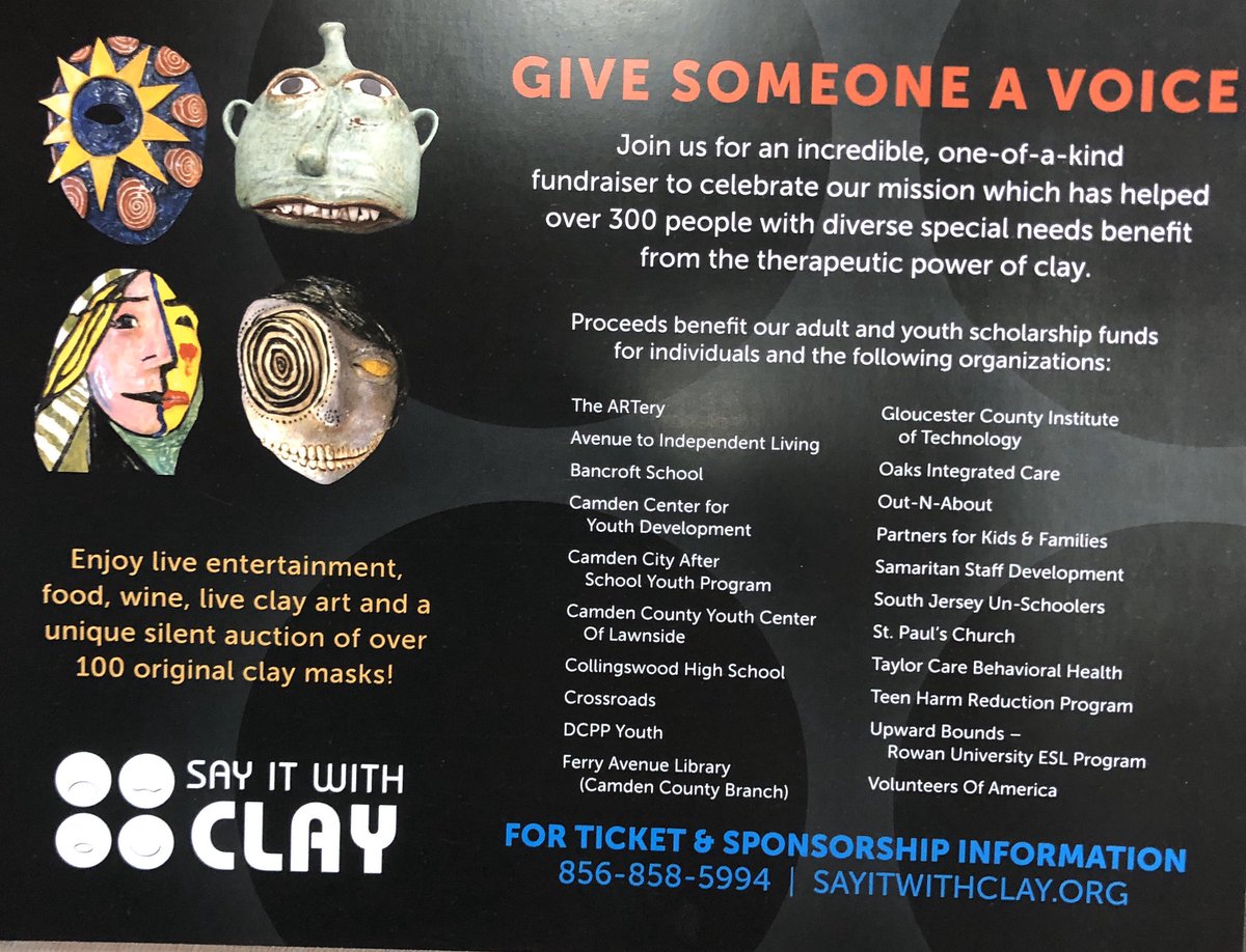 Spent the afternoon creating in clay at #SayItWithClay with <a href="/abbie_kasoff/">@sayitwithclay</a> for #FacesOfValue6 with fellow board members of <a href="/ArtEducatorsNJ/">AENJ</a> - @GermanosArt, <a href="/MikaDiazRoberts/">Tamika Diaz</a>, Megan, and Larissa