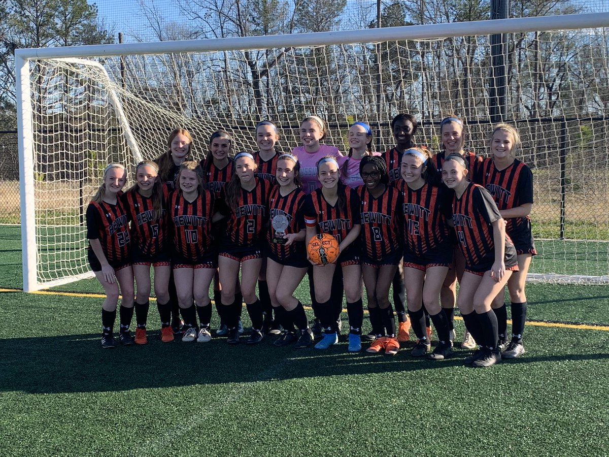 Congrats to <a href="/HewittW_Soccer/">Hewitt Trussville Girls Soccer</a> for winning the JV division! <a href="/select_america/">Select Sport America</a>