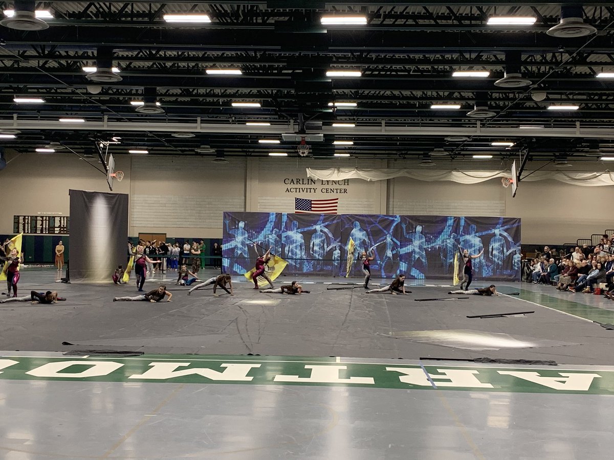 rossathibault's tweet image. Excellent job by the .@DartmouthHS Indoor Color Guard at today’s #NESBA home show!

Many thanks to all of the DSMA volunteers who make it all possible for our student performers. 

Looking forward to the Indoor Percussion performance in just a couple hours! #DHS180
