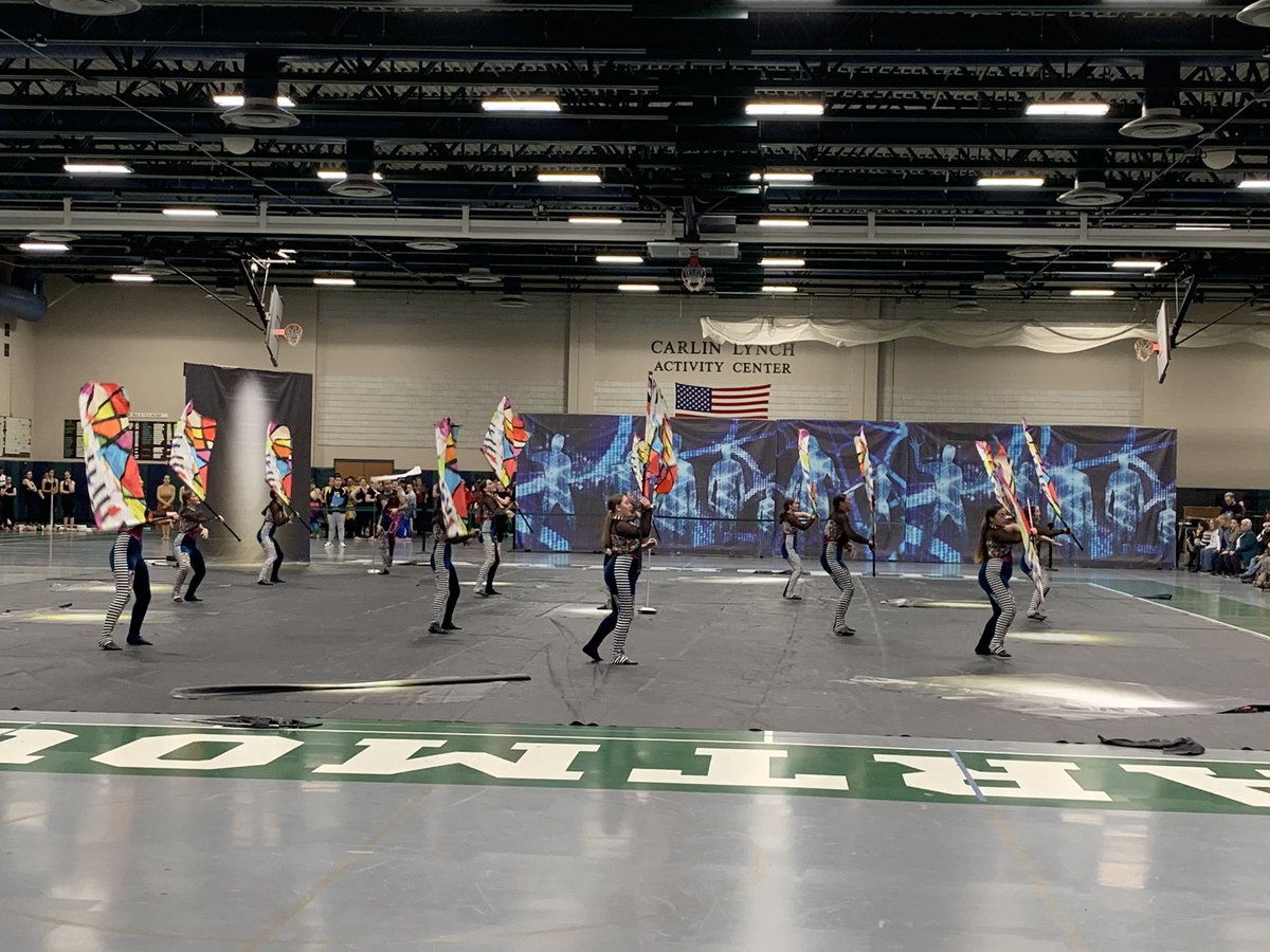 rossathibault's tweet image. Excellent job by the .@DartmouthHS Indoor Color Guard at today’s #NESBA home show!

Many thanks to all of the DSMA volunteers who make it all possible for our student performers. 

Looking forward to the Indoor Percussion performance in just a couple hours! #DHS180