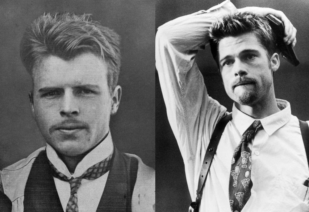 cyceratops on Twitter: "I was today years old when I found out Herman Rorschach looks uncannily like Brad Pitt?… "