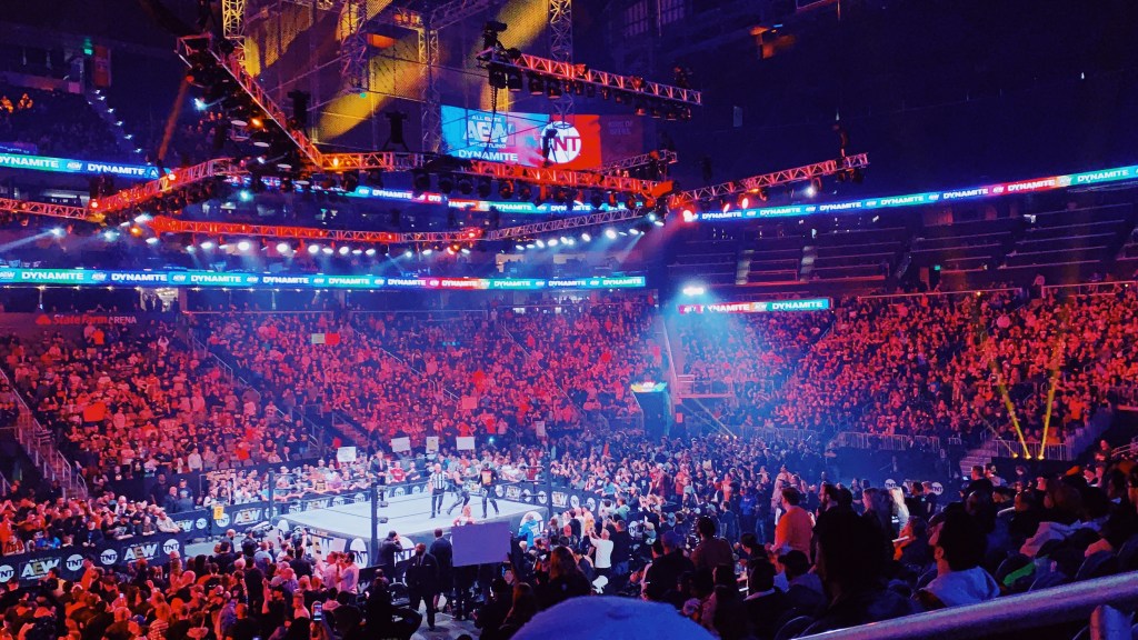 TorresBoxing720's tweet photo. AEW Dynamite Comes to Atlanta 🔥 This was AEW's first show in the city and they also presented their first ever steel cage match. This was my experience at this historic event. #TorresBoxing #AEW #AEWDynamite #AEWAtlanta #Atlanta… https://t.co/MmsYSjYmtF https://t.co/6ZSsgxjQU6