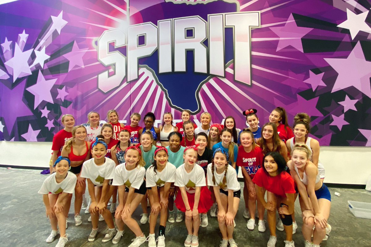 Going for the gold in our red, white and blue!  One week until <a href="/NCAupdates/">NCA</a> ! <a href="/Spirit_ofTexas/">Spirit of Texas</a>