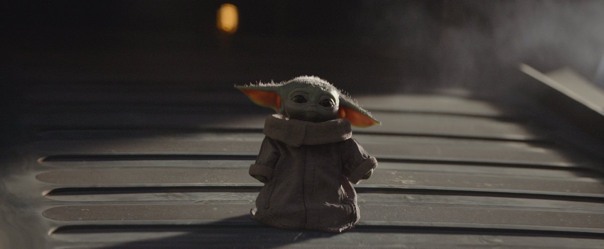 Week 8: I can’t wait for more Baby Yoda.  #TheMandalorian  