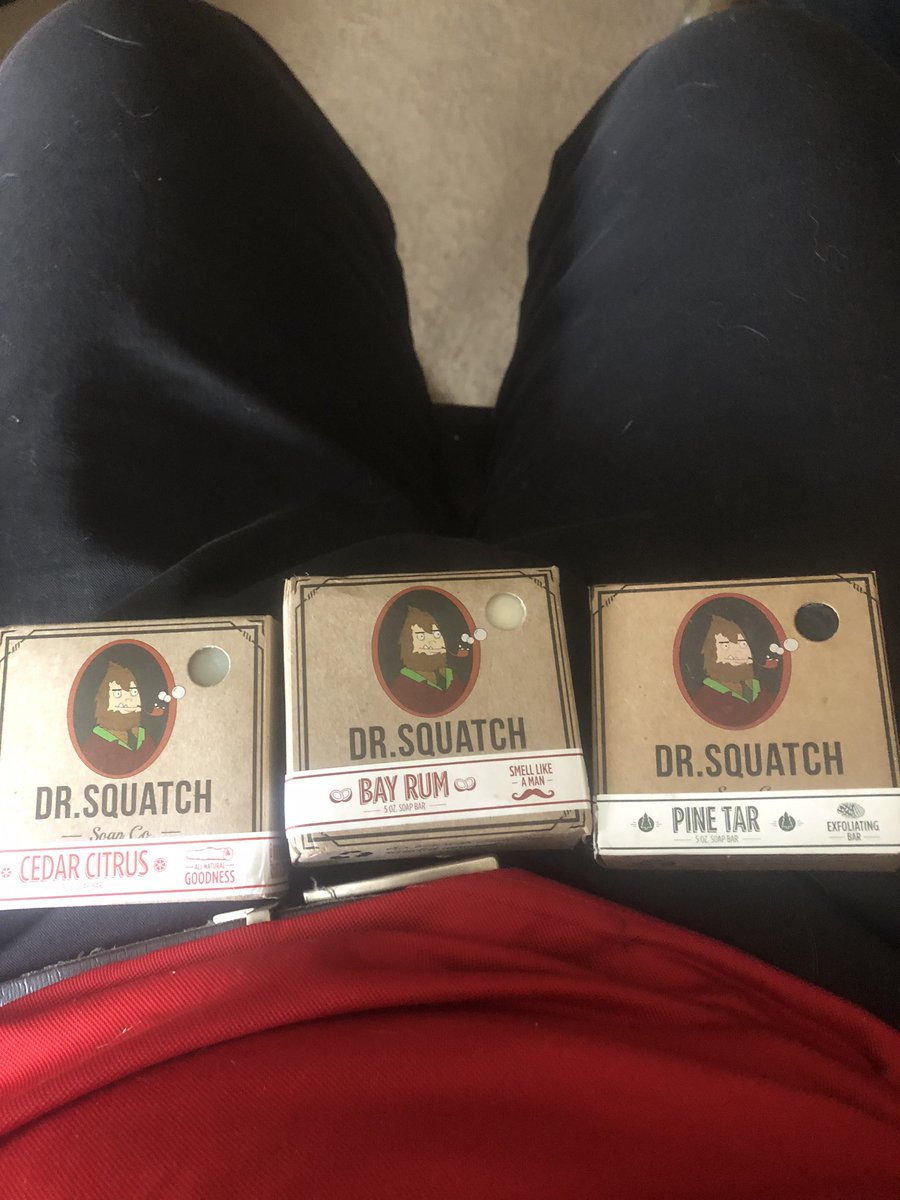SpaceGrass_'s tweet photo. thanks @DrSquatchSoapCo for making my balls smell fantastic yet manly! it is greatly appreciated and i will no longer subject my balls to inferior soaps! #SquatchOn https://t.co/2vglDW3iSB