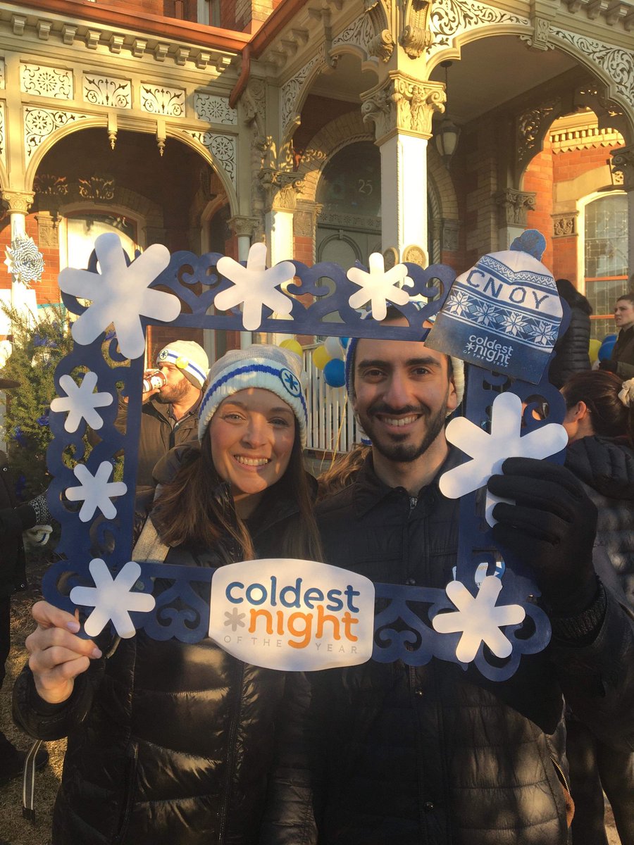 Our leader for Coldest Night of Year walk. What an amazing event. Still time to donate!
