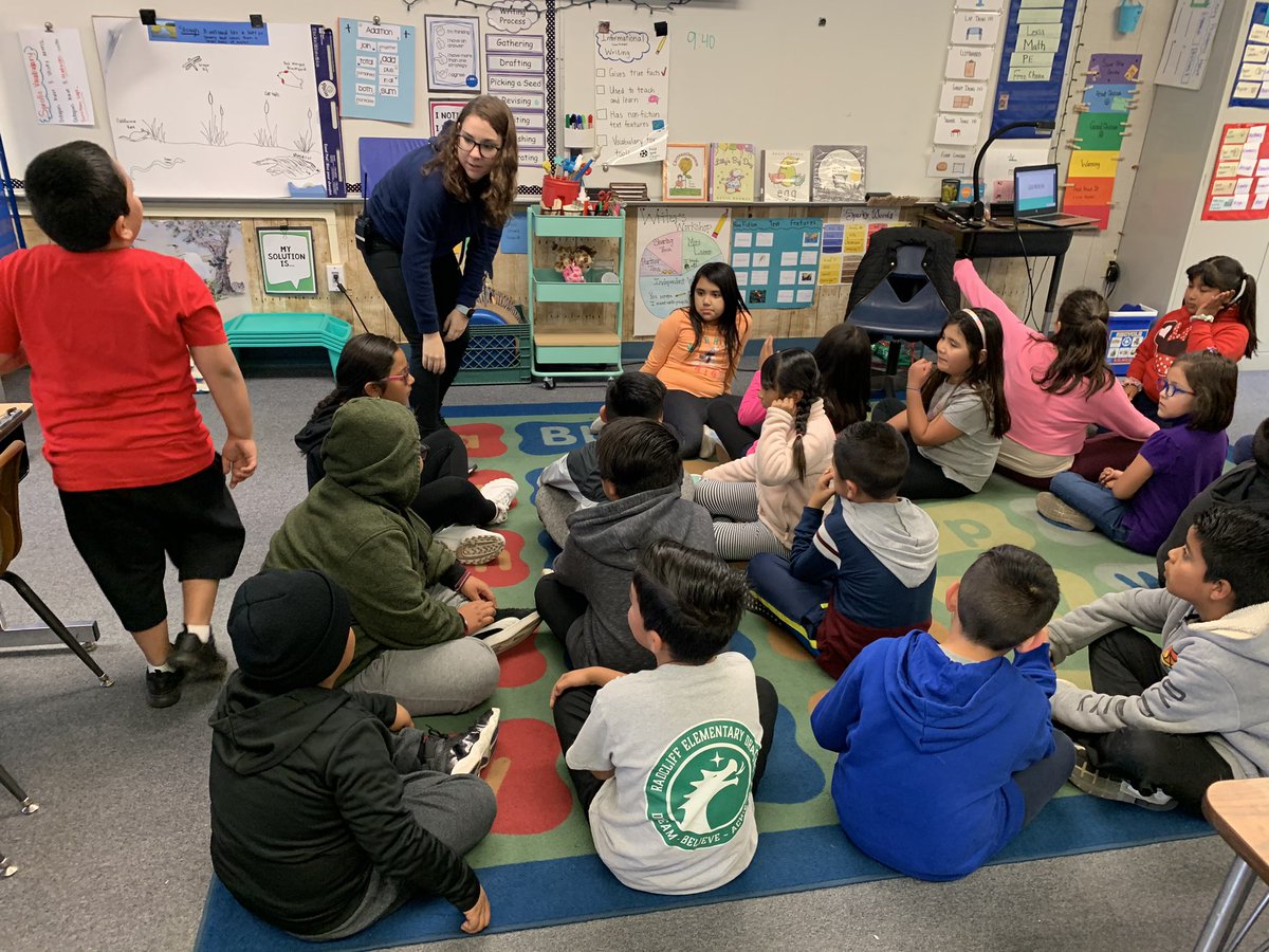 Radcliff Sea Dragons communicating about science &amp; literature, while managing to get some exercise in too!  All on a Super Saturday! #PVUSDSuperSaturdays