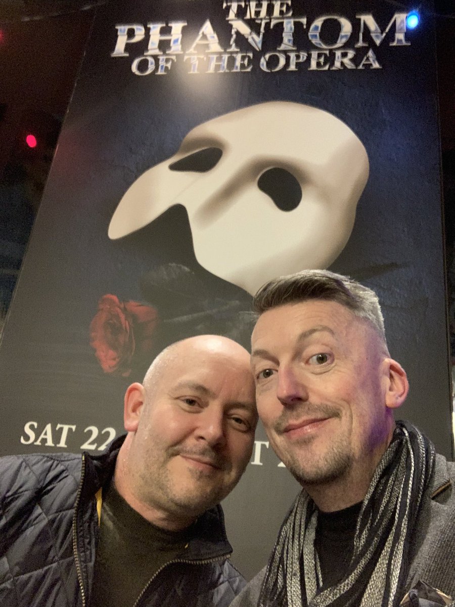 Loved the latest @PhantomOpera production at #CurveTheatre tonight