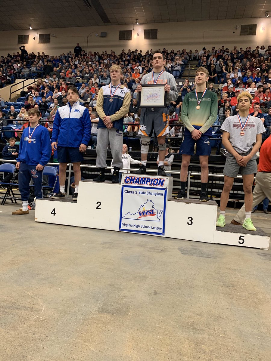 Bradyn Waddell 132 finishes 6th at the Class 3 State Tournament. <a href="/YHS2021/">☆ YHS 2021 ☆</a> <a href="/YorkHSAD/">John Ashley</a> <a href="/YorkFalcons/">York Falcon Sports</a> <a href="/DP_Sports/">Daily Press Sports</a> <a href="/vapensports/">Virginia Peninsula Sports</a> #falconfam