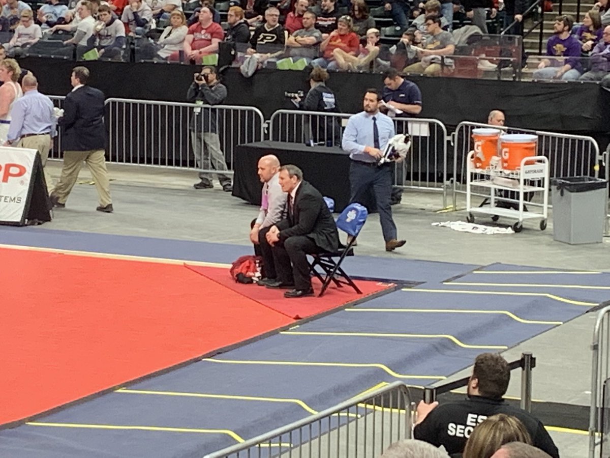 PHS_Athletics1's tweet photo. Andrew fought all day long and made aggressive winning moves.  Unfortunately he came up just a little short today.  

He finishes his wrestling career with a wall of fame effort this weekend with an 8th place at state. 

The Big Red is very proud of you Andrew!!! https://t.co/031k9AgGLy
