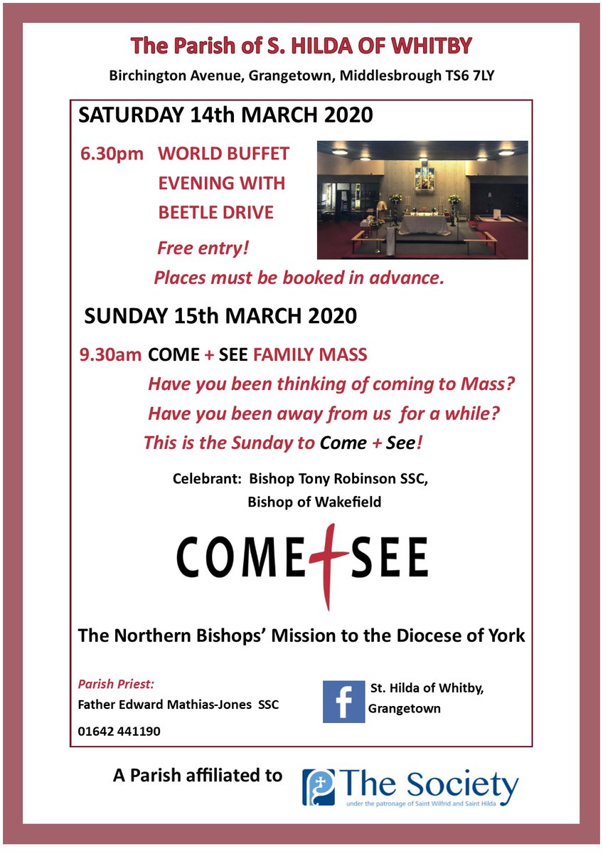 Our #ComeandSeeMission events <a href="/DioceseOfYork/">Diocese of York</a>