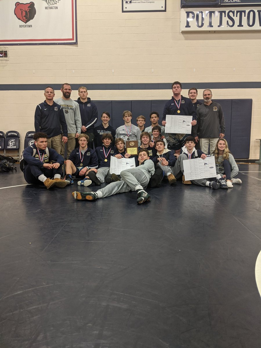 Spring-Ford - District Team Champs! 11 moving onto regionals #driventosucceed