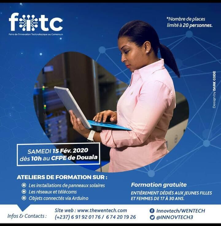 INNOVTECH3's tweet photo. Les premières vidéos des ateliers de formations #GIRLSinTECH sont en lignes sur notre chaîne YouTube
Faites y un tour
Likez partagez et Donnez nous vos impressions en commentaire
Abonnez-vous svp
#FITC2020
1e- https://t.co/ncpUBTMrCJ
2e- https://t.co/3q80nhOLWi https://t.co/ZslTNhjkh1