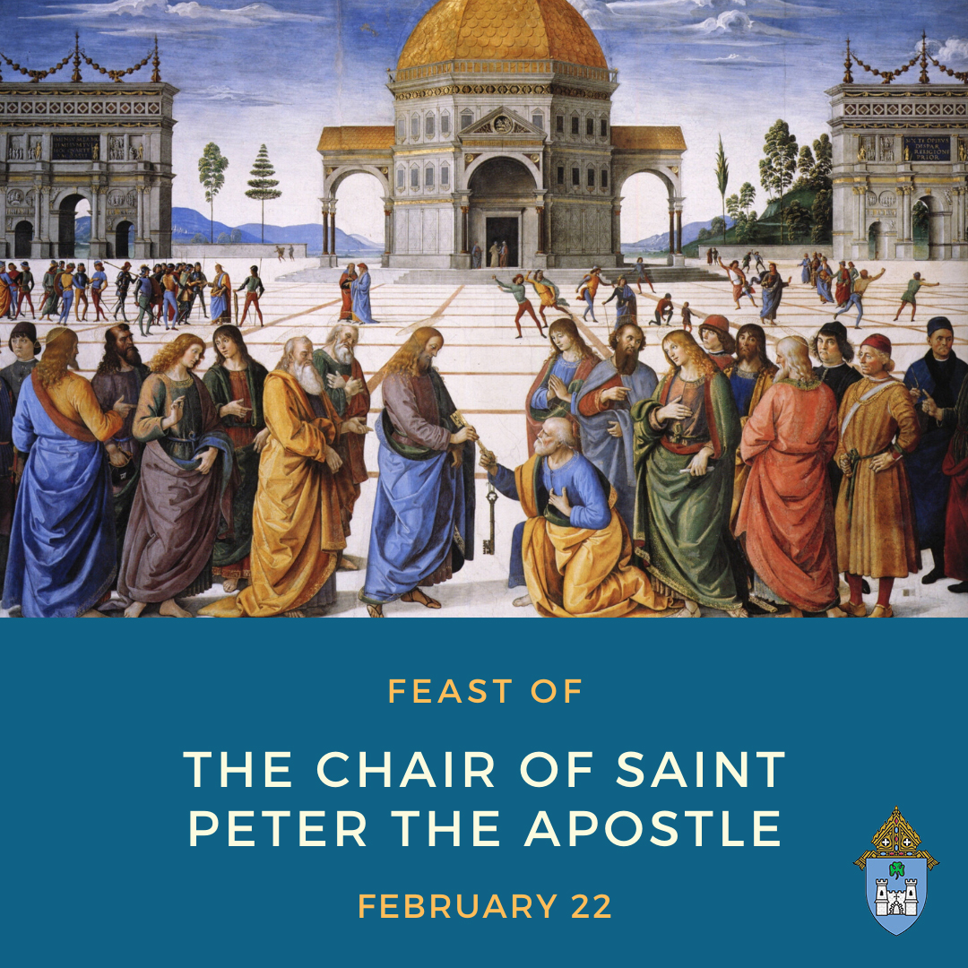 FWdiocese's tweet photo. St. Peter, first pope and rock of the Church, pray for us!
#FirstPope #ChairOfStPeter #FortWorthDiocese #fwdioc https://t.co/QJle6TmWg8