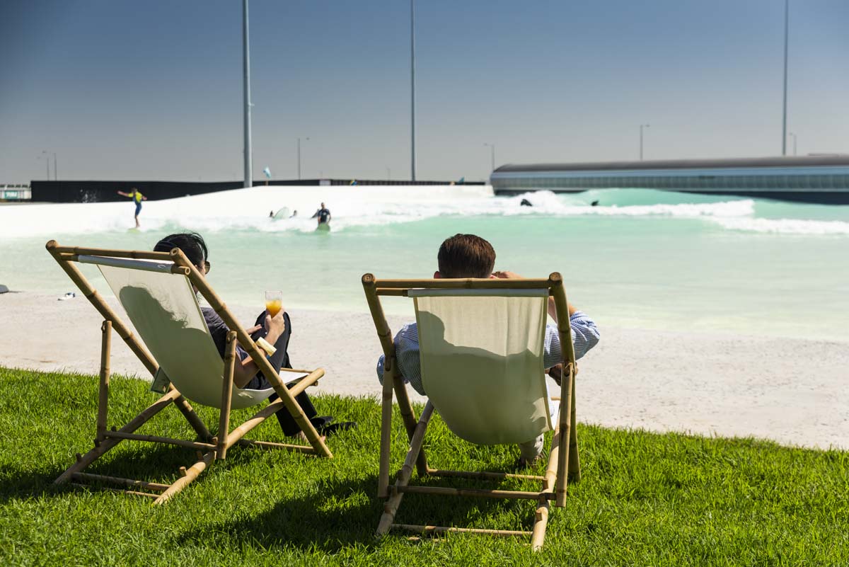 MelbConventions's tweet photo. @danneventhire set up the MCB #UncoverMelbourne @urbnsurf event where #AIME2020 hosted media experienced Australia's first surf park, located in Melbourne. @danneventhire enhanced the relaxed vibe of the day with perfectly themed coastal decor. #uncovermelbourne #mcbpartners https://t.co/S0Oi78MO7S