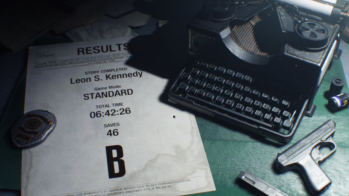 Game #4: RE2R (Leon)I will still play through the other parts but, I know the story now.Awesome graphics, great atmosphere and probably the first horror game I truly enjoyed playing. The puzzles were not too easy. Overall a great experience.Recommended? My score: 8,07/10