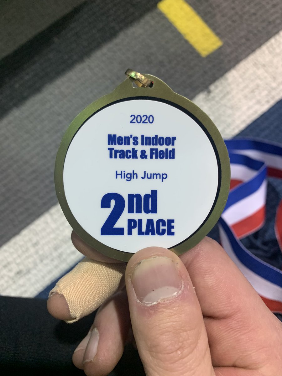 riley_park7's tweet photo. Collegiate conference win, followed by all conference accolades in the high jump, hurdles (4th), and heptathlon 💪  one more heptathlon and it’s outdoor szn 🔥 #ncaa #track #multi #athlete #7events #catholicswag https://t.co/T7V2zgBvyX