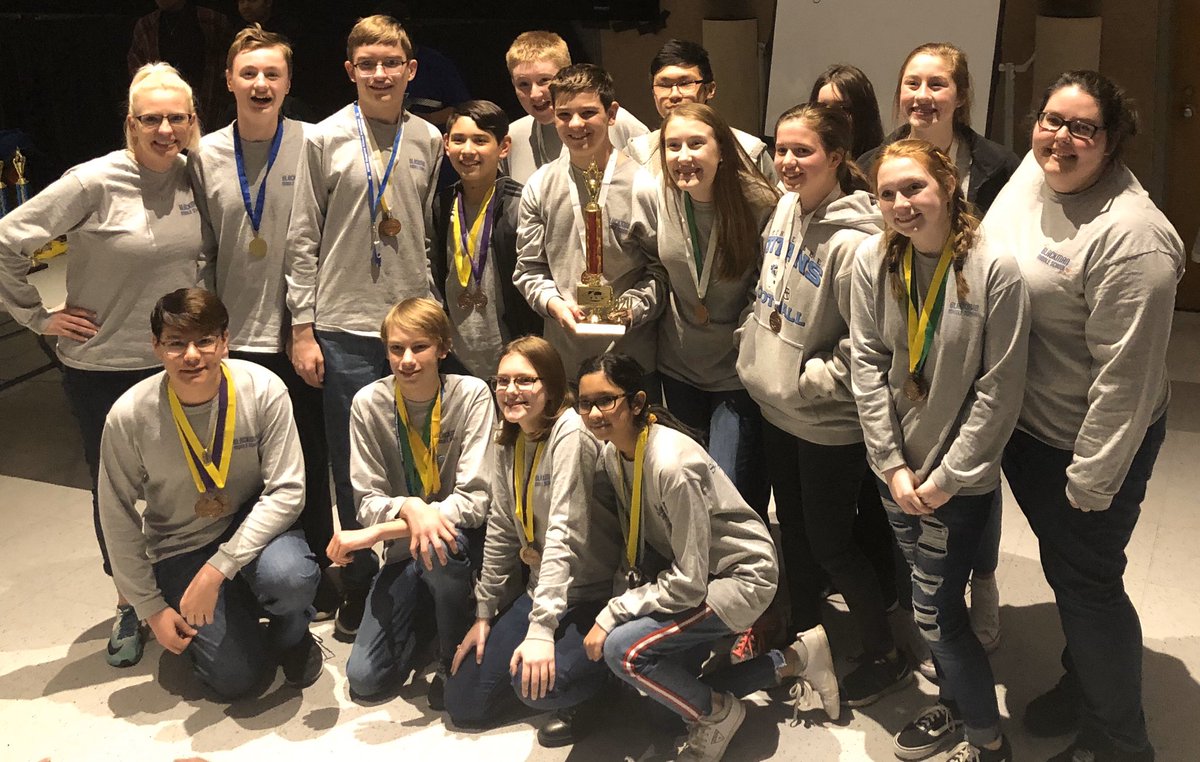SweetScience11's tweet photo. Just placed 3rd in Science Olympiad Regionals ! We are going to State !!! Congrats to all our hard working students ! You did it!! So proud !#WeareBlackman https://t.co/6IefHy3h2w