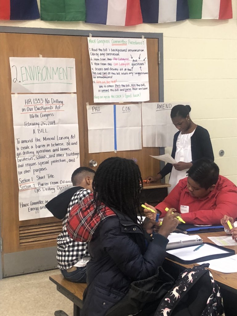 OgleRams's tweet photo. Samuel Ogle Middle hosted this year's first Middle School Congressional Simulation and it was awesome... @pgcps @SSTweetsAlot https://t.co/675e0dCkju