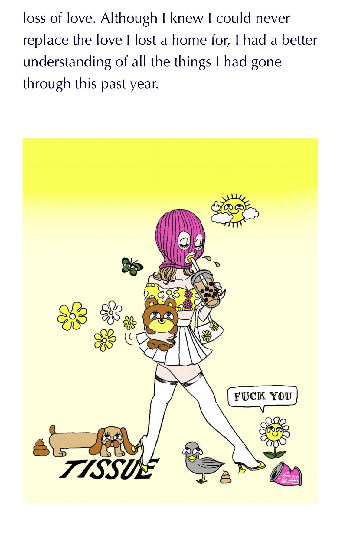 Foxy Illustrations Tissue Magazineに新しく絵を描きました 以前から大好きなマガジンなのですごく嬉しい リンクから記事にいけるので是非チェックしてみてね T Co Mfh5uafb9k Foxy Illustrations Tissue Magazineに新しく絵を描きました 以前から大好きなマガジンなのですごく嬉しい リンクから記事にいけるので是非チェックしてみてね T Co Mfh5uafb9k