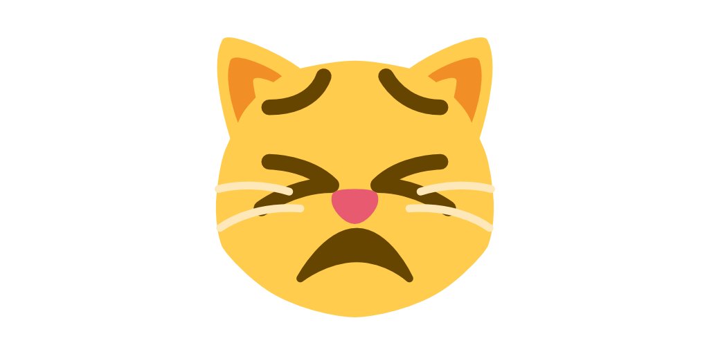 Emoji Mashup Bot 🫡 on X: 😛 tongue + 😾 angry-cat =   / X