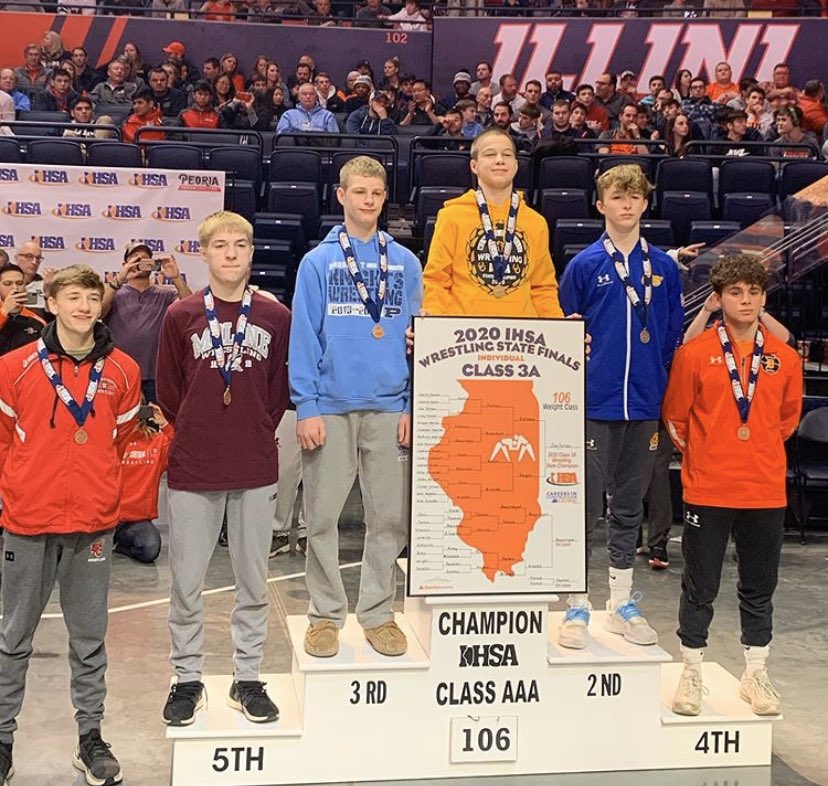 IHSA State on Twitter "Weight Class 106 State finalists…