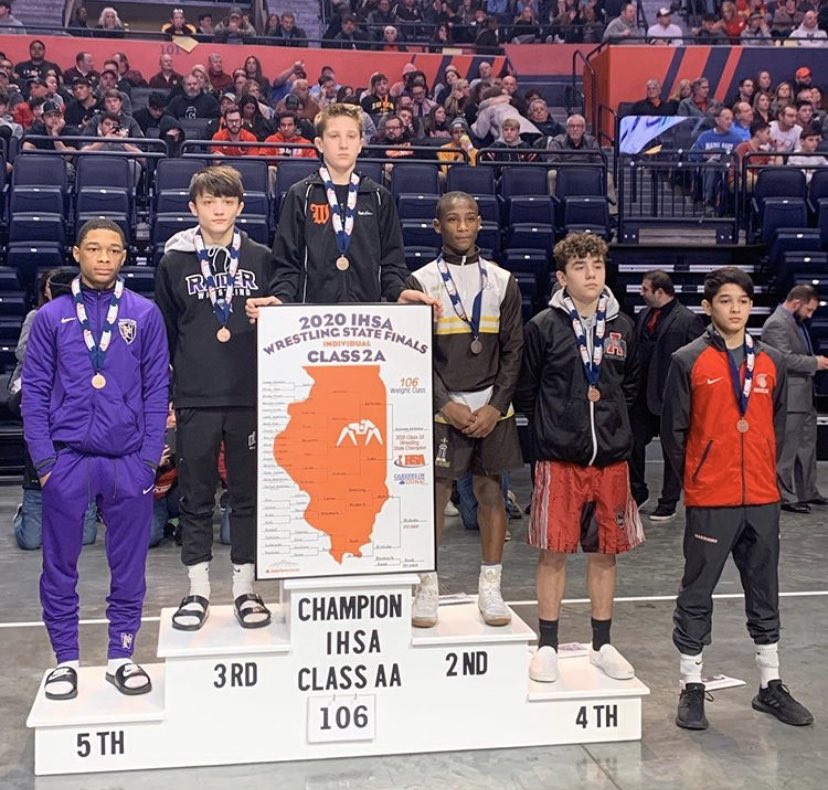 IHSA State on Twitter "Weight Class 106 State finalists…