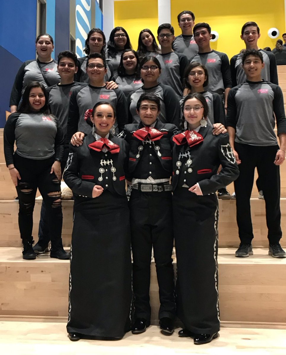 ScottSDTX1's tweet photo. So proud of my JM Hanks and Del Valle High School Mariachi programs, teachers and students. They just competed at UIL State and recieved a rating of Excellent and DVHS walked away with 7 individual awards! @YISDFineArts @YsletaISD https://t.co/K47a5UFh1M