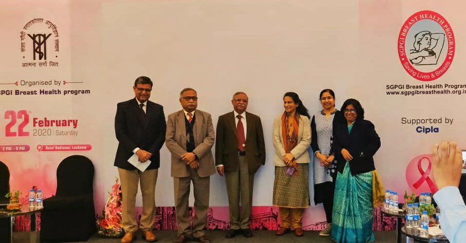 BreastSurgeonGA's tweet photo. Multidisciplinary breast cancer update. 22Feb2020. Bringing breast surgeons, and radiation, surgical, medical oncologists of Lko together to #learnfromeachother #breastMDT. Imp to know #otherPerspective to serve the patient best.
@MoHFW_INDIA @ICMRDELHI @drharshvardhan https://t.co/3pV9uzlBjr