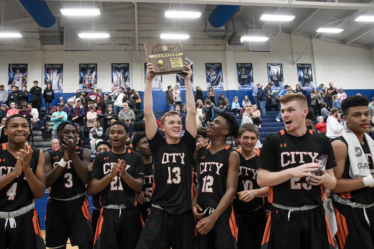 pmhsports's tweet photo. Tigers finish as District 8-A Champs with 50-49 barn-burner win over Eagleville. Tyler Wolaver, Marquese Nance and Jacious Clark was named to the All Season Team. Eli Dotson and Brayden Hockett received All Tournament honors and Jacious Clark was named Tournament MVP! https://t.co/LdrREhrL2Z