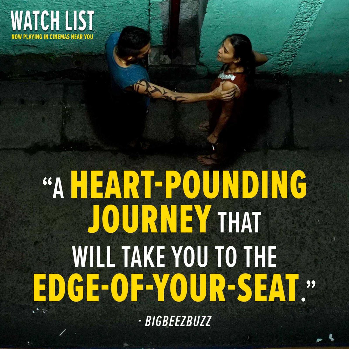 RealityEntPH's tweet photo. Watch List is a heart-pounding family drama that will take you to the edge-of-your-seat!
Still playing in cinemas near you.
#WatchListPH
#ThisIsREALITY https://t.co/VK9rUMiaNH